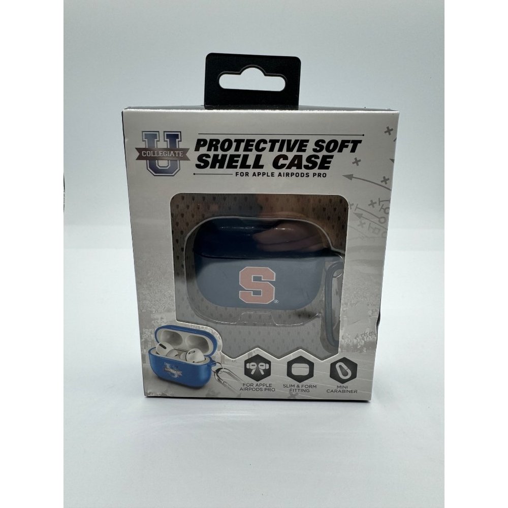 SOAR Collage Football Unisex Protective Case for Apple Airpods syracuse